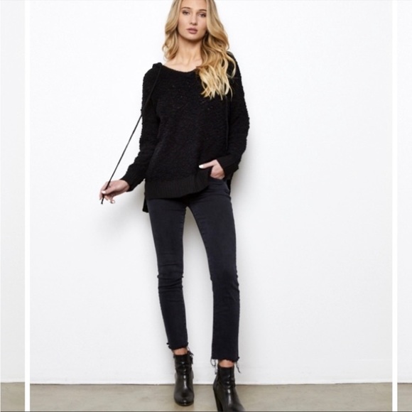 Young Fabulous & Broke Chunky Knit Hoodie M/L - Picture 1 of 11